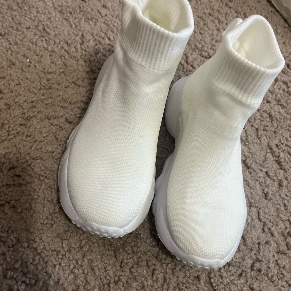 Kids White Sneakers